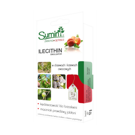 SUM53 LECITHIN EMULGATOR OPRYSK NA CHOROBY GRZYBOWE ROŚLIN DRZEW KRZEWÓW OWOCOWYCH