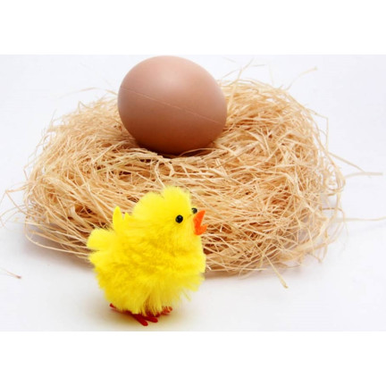 TG66830 KURCZACZKI KURCZAKI WIELKANOCNE PISKLĘTA KURA MINI WIELKANOC STROIK FIGURKI