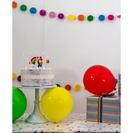 TG41913-2 Balony świecące led PODŚWIETLANE 5SZT MIX KOLORÓW