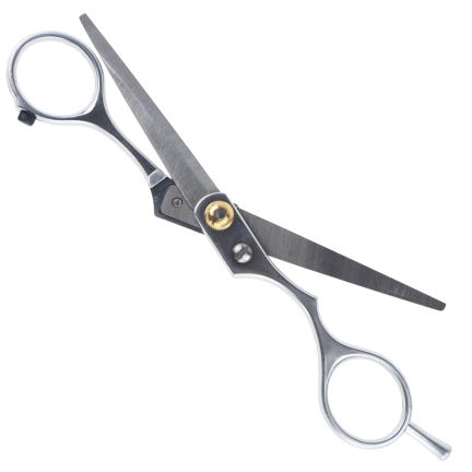 703 NOŻYCZKI FRYZJERSKIE WYGODNE OSTRE STALOWE PROSTE