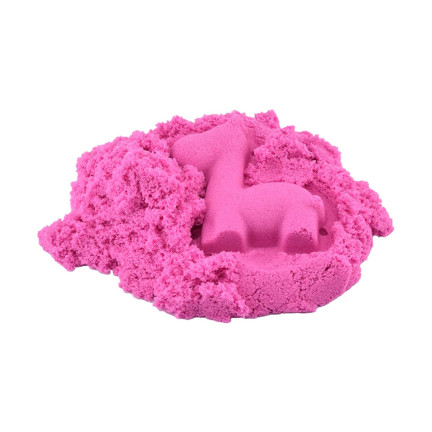 TG60132-4 PIASEK KINETYCZNY MAGICZNY 1KG PIASKOLINA KOLOR RÓŻOWY