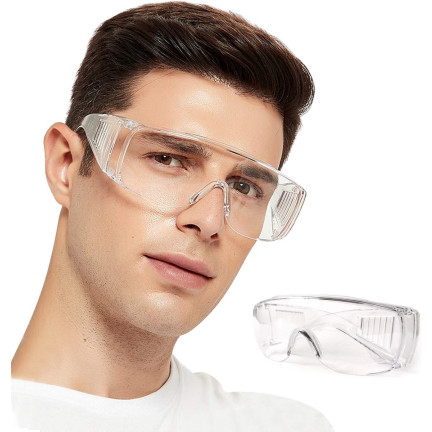 NN66 GOGLE OCHRONNE OKULARY PRZECIWODPRYSKOWE ROBOCZE REMONTOWE UNIWERSALNE