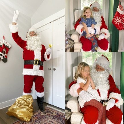 TG63185 PROFESJONALNY STRÓJ ŚWIĘTEGO MIKOŁAJA WELUROWY NA BOŻE NARODZENIE GWIAZDOR