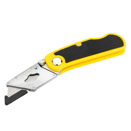 7398 TAPECIAK NÓŻ SKŁADANY TAPICERSKI + 5 OSTRZY 18 mm MEGA OSTRY