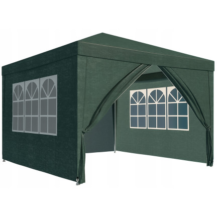 TG77595-1 PAWILON OGRODOWY NAMIOT 4 ŚCIANKI ALTANA DO OGRODU IMPREZOWY HANDLOWY