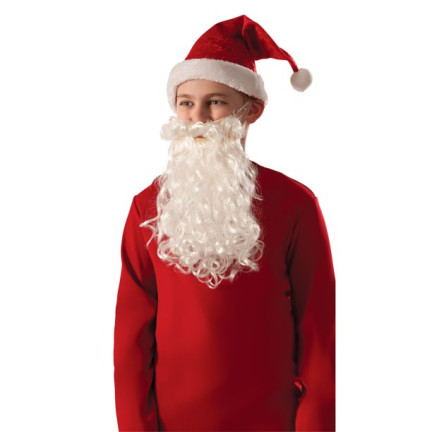 TG51204 BRODA ŚWIĘTEGO MIKOŁAJA DO STROJU PRZEBRANIE MIKOŁAJKI STRÓJ