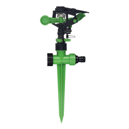 WIL4615 ZRASZACZ OGRODOWY PULSACYJNY spryskiwacz WBIJANY DO WĘŻA szybkozłączka 360°