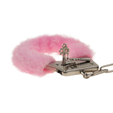 ZW34 METALOWE KAJDANKI Z MIĘKKIM GRUBYM FUTERKIEM FUTREM PANIEŃSKI KOLORY 18STKA