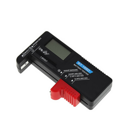 TG67393 TESTER MIERNIK BATERII i AKUMULATORKÓW AA AAA R14