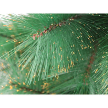 20025 CHOINKA SZTUCZNA SOSNA ZŁOTA Z KRYSZTAŁKAMI