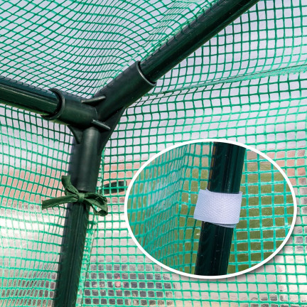 TUN5576 TUNEL FOLIOWY SZKLARNIA OGRODOWA 3,5x2m FOLIAK NAMIOT WARZYWA ROZSADY 7m2