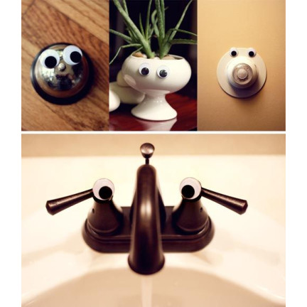 TG57512 RUCHOME OCZKA OCZY DO DEKORACJI 80SZT MASKOTEK