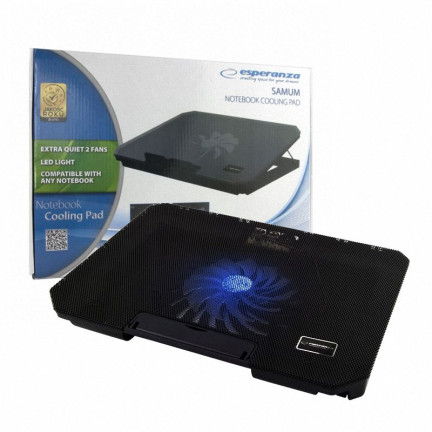 ES187 SAMUM PODSTAWKA CHŁODZĄCA POD LAPTOP LED 15.6'' 