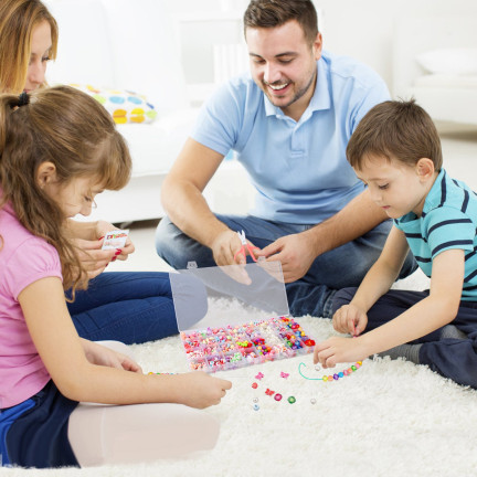 TG67277 ZESTAW DO ROBIENIA BRANSOLETEK KORALIKI DIY BEADS BRANSOLETKI