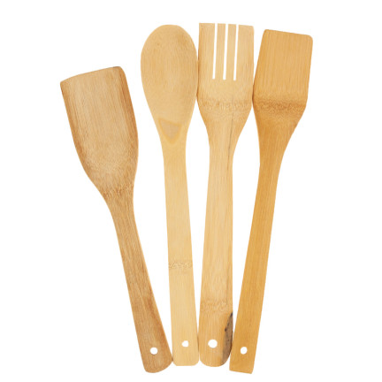 AF15 ZESTAW BAMBUSOWYCH PRZYBORÓW AKCESORIÓW KUCHENNYCH