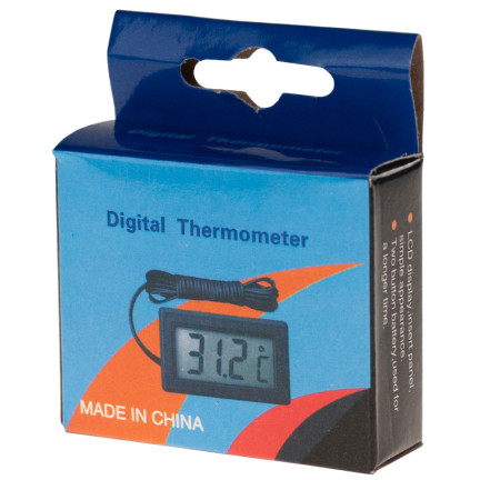 AF23 TERMOMETR ELEKTRONICZNY LCD Z SONDĄ DO AKWARIUM