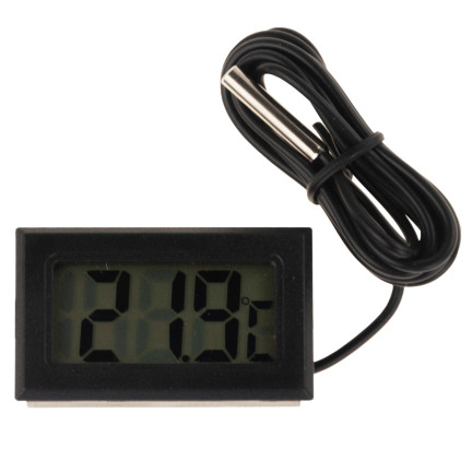 AF23 TERMOMETR ELEKTRONICZNY LCD Z SONDĄ DO AKWARIUM