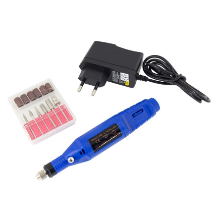 UR17 FREZARKA DO PAZNOKCI + ZESTAW FREZÓW 