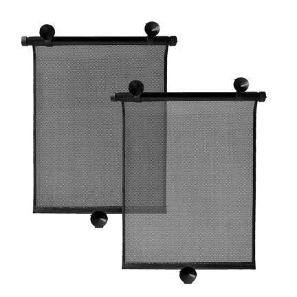 TV90 ROLETA PRZECIWSŁONECZNA SAMOCHODOWA OSŁONA NA SZYBĘ ZASŁONKA AUTA 2 SZT.