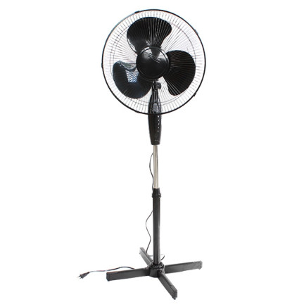 EHF001KK WENTYLATOR WIATRAK CYLKULATOR PODŁOGOWY MOCNY 50W STOJĄCY CZARNY WYDAJNY