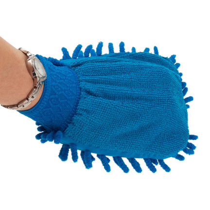 AG25 RĘKAWICA RĘKAWICZKA Z MIKROFIBRY ściereczka DOM DWUSTRONNA DO KURZU AUTA