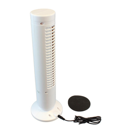 SS72 WENTYLATOR WIATRAK KOLUMNOWY TUBA USB BEZŁOPATKOWY CICHY REGULOWANA MOC