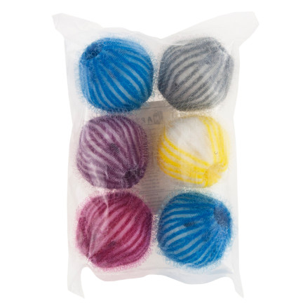 AG524A KULE DO PRANIA 6 sztuk KULKI ANTYKŁACZKI 