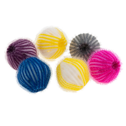 AG524A KULE DO PRANIA 6 sztuk KULKI ANTYKŁACZKI 