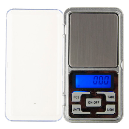 AG75 WAGA JUBILERSKA ELEKTRONICZNA 200g/0,01g NA BATERIE PRECYZYJNA KIESZONKOWA