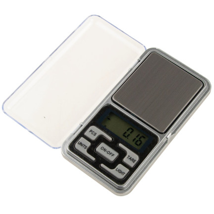 AG75 WAGA JUBILERSKA ELEKTRONICZNA 200g/0,01g NA BATERIE PRECYZYJNA KIESZONKOWA