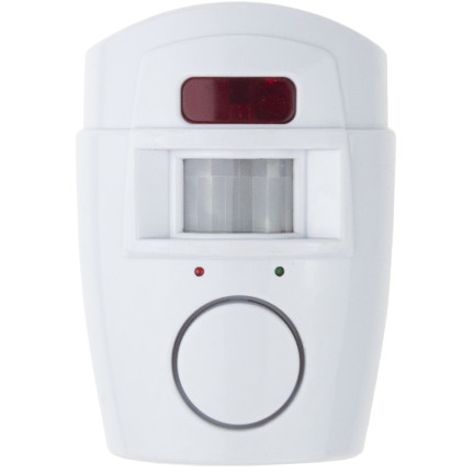 AG77 MINI ALARM BEZPRZEWODOWY CZUJNIK RUCHU 2 PILOTY DO DOMU NA DZIAŁKĘ