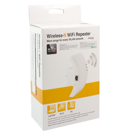 AP30 WZMACNIACZ REPEATER Wireless WiFi 300Mbps 2,4
