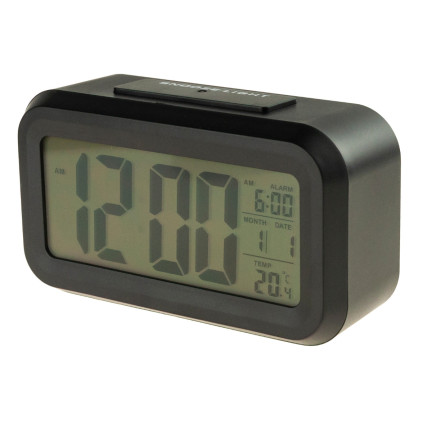 AP29 BUDZIK CYFROWY ZEGAR DUŻY LCD TERMOMETR KALENDARZ NA BIURKO DRZEMKA