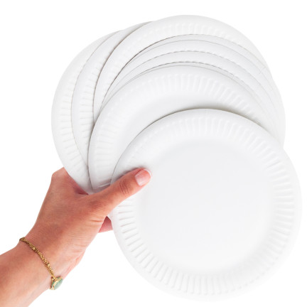 ARP3907 KPL 10SZT. TALERZY TALERZE PAPIEROWE 18CM