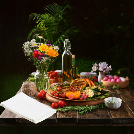 ARP8000 KPL 20SZT. TACEK TACKI PAPIEROWE NA GRILLA PIKNIK 20x13,5 CM