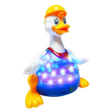 B16F1 INTERAKTYWNY KACZOR KACZKA TAŃCZY CHODZI ŚPIEWA ŚWIECI