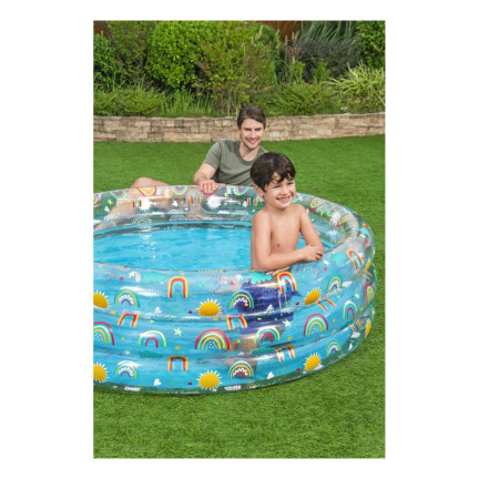 51048 BASEN OGRODOWY BASENIK DLA DZIECI BRODZIK TROPICAL 170X53 CM BESTWAY