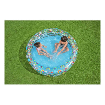 51048 BASEN OGRODOWY BASENIK DLA DZIECI BRODZIK TROPICAL 170X53 CM BESTWAY