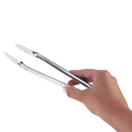 BBQ0711 SZCZYPCE KUCHENNE DO GRILLA ZE STALI NIERDZEWNEJ 28CM DO GOTOWANIE STEKÓW