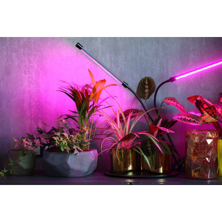 IM011 LAMPA LED DO UPRAWY ROŚLIN WZROSTU KWIATÓW Z KLIPSEM REGULACJA TIMER