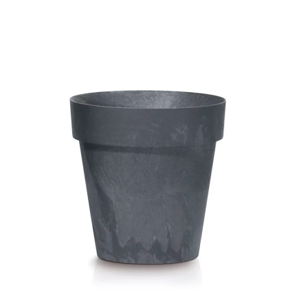 DCUB300E-S433 DONICZKA DONICA ozdobna OSŁONKA EFEKT BETONU SZARA BETON EFFECT PLASTI 12L