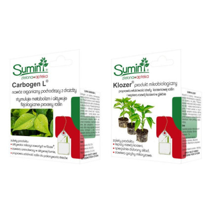 SUM34 KLOZER & CARBOGEN L 2x20ml OWADOBÓJCZY OPUCHLAK PĘDRAKI DRUTOWCE