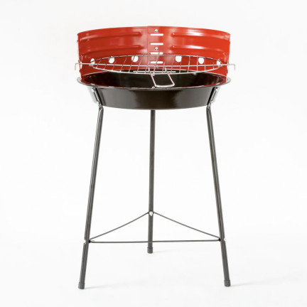 TG71413 GRILL OGRODOWY turystyczny PRZENOŚNY OKRĄGŁY WĘGLOWY klasyczny kempingowy