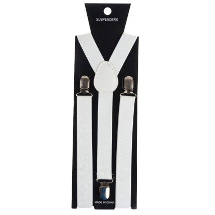 BQ6B SZELKI DO SPODNI EMO BIAŁE JAPAN MĘSKIE DAMSKIE SZEROKIE NA PRZEBRANIE