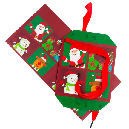 C121026 PUDEŁKO NA PREZENT PREZENTOWE ŚWIĄTECZNE