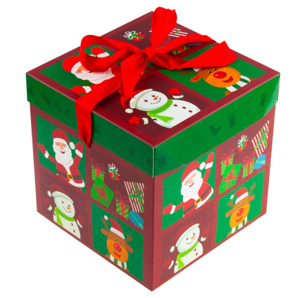 C121026 PUDEŁKO NA PREZENT PREZENTOWE ŚWIĄTECZNE