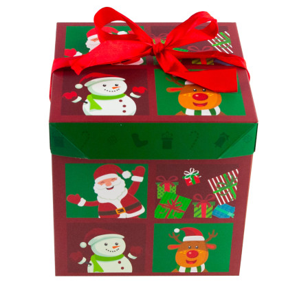 C121026 PUDEŁKO NA PREZENT PREZENTOWE ŚWIĄTECZNE