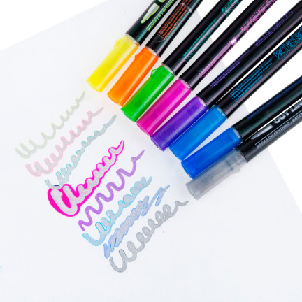 C135301 MAZAKI PISAKI FLAMASTRY konturowe 8SZT outline