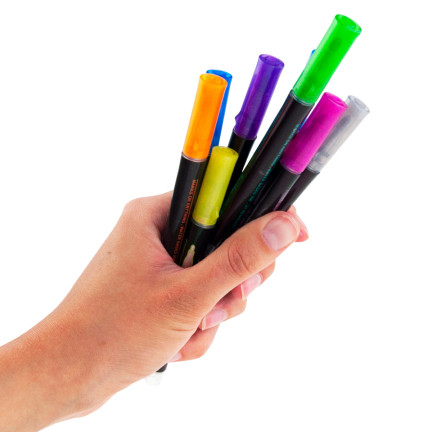 C135301 MAZAKI PISAKI FLAMASTRY konturowe 8SZT outline