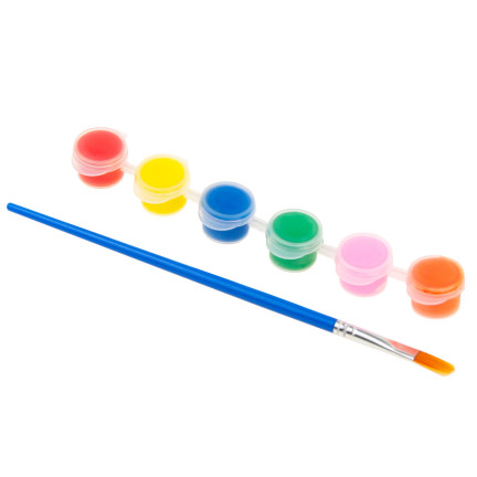 C153902  PLASTER DREWNA + FARBY MINI SZTALUGA ZESTAW DIY